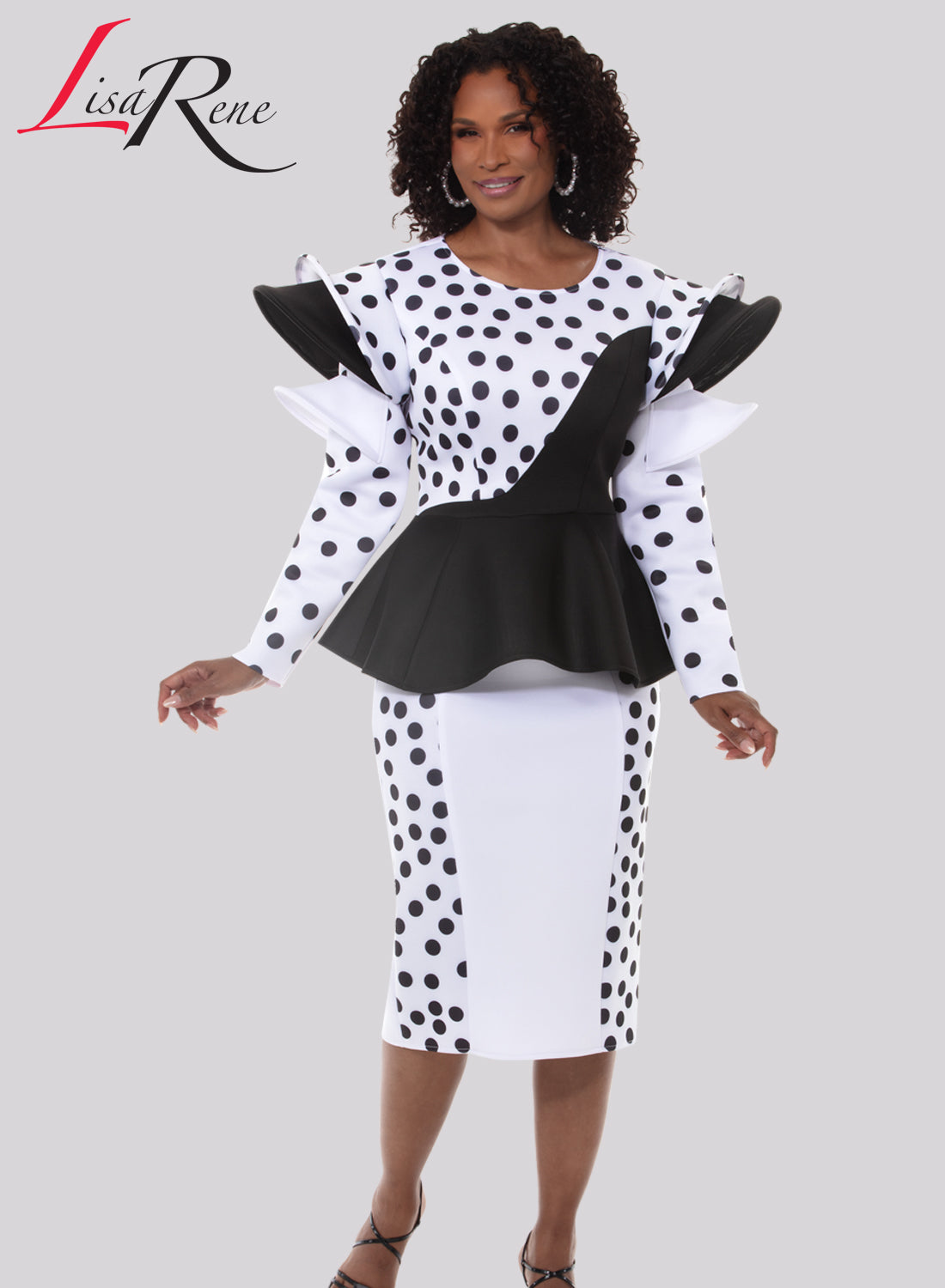 Lisa Rene', Style 3376 - 2pc. Jacket & Skirt Set