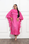 Luxe Moda Style LM-303,1 Pc. Dress,Fucshia