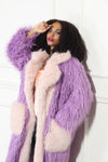 Luxe Moda Style LM-348,1 Pc. Coat,Lavender