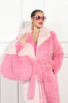 Luxe Moda Style LM-349,1 Pc. Coat,Pink