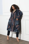 Luxe Moda LM-373,1 Pc. Coat/Dress,Multi Denim