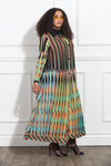 Luxe Moda LM-379,1 Pc. Dress / Cardigan,Multi