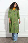 Luxe Moda LM-393,1 Pc. Coat / Dress,Avocado