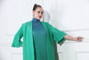 Luxe Moda LM-419, 2 Pc. Dress & Duster, Green