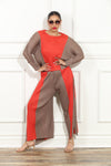 Luxe Moda LM-439, 2 Pc. Top & Pant Set