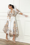 Luxe Moda LM-452, 1 Pc. Wrap Dress