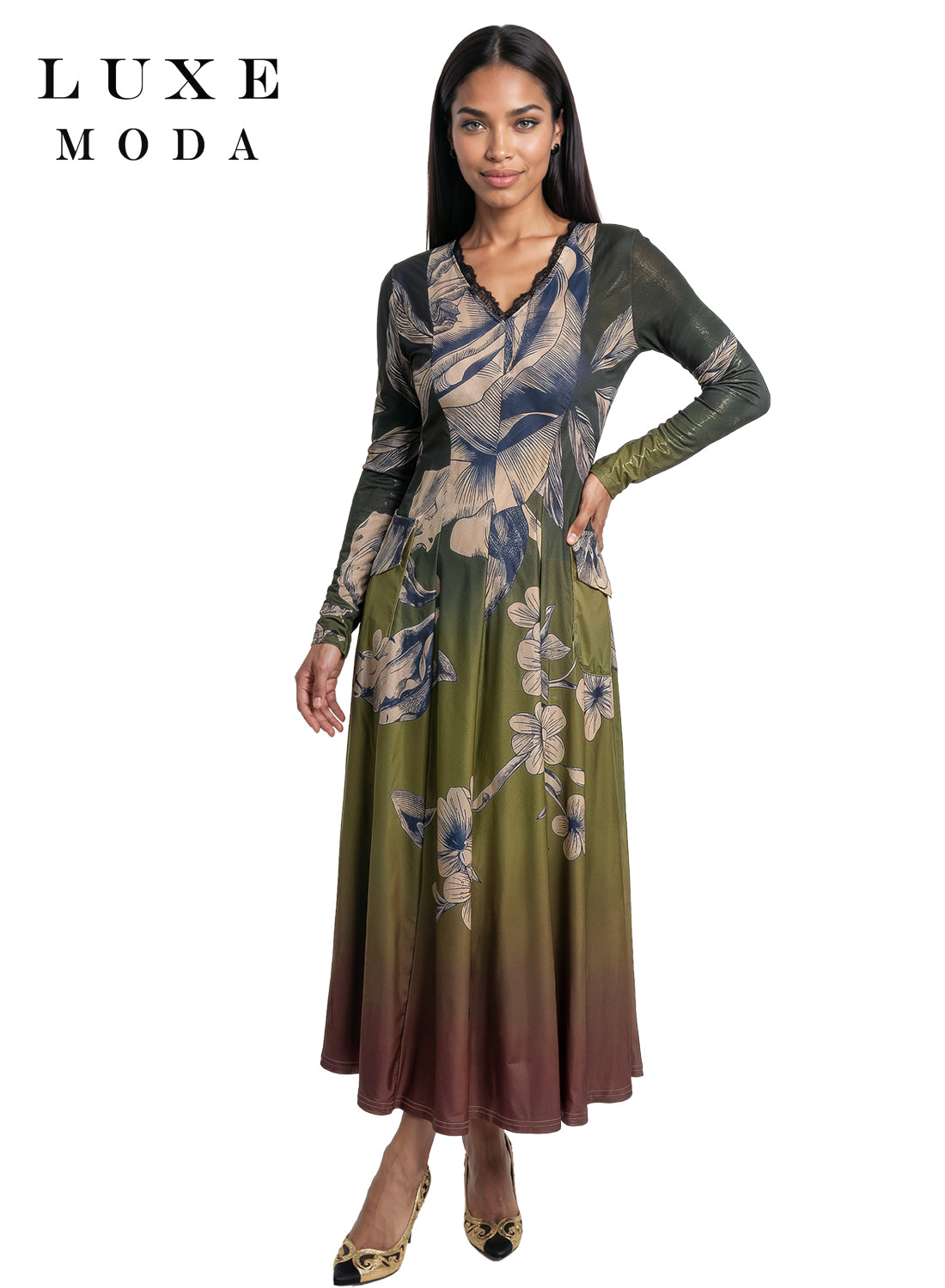 Luxe Moda Dress, Style LM-542