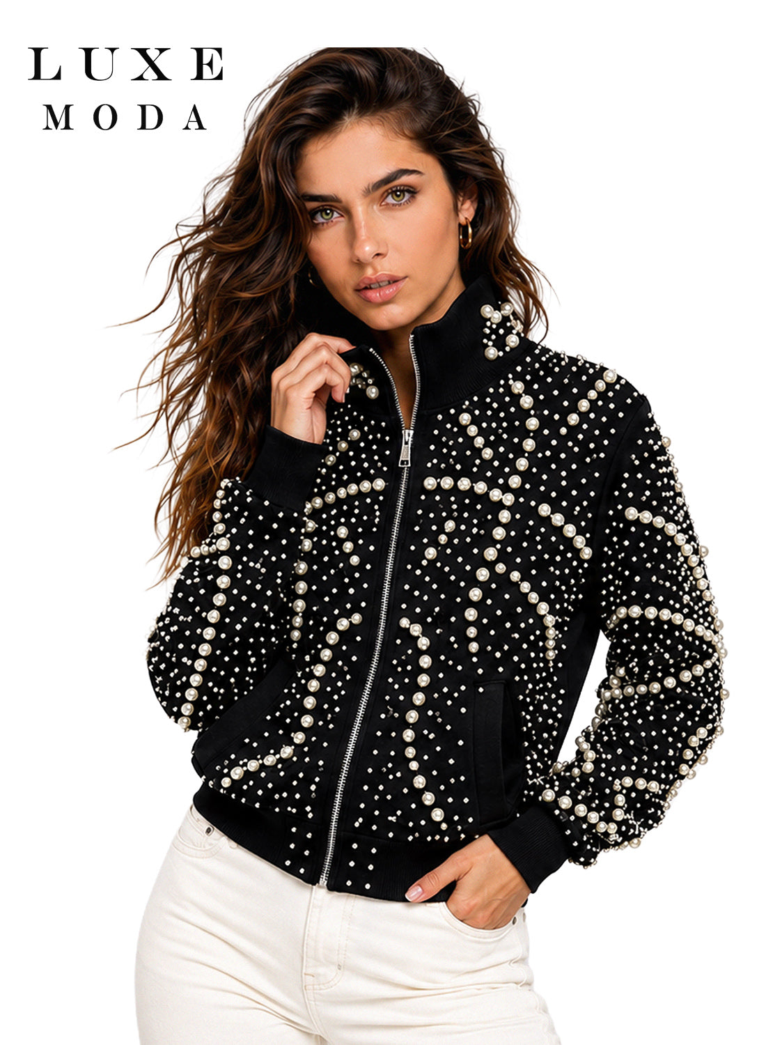 Luxe Moda Jacket, Style LM-572