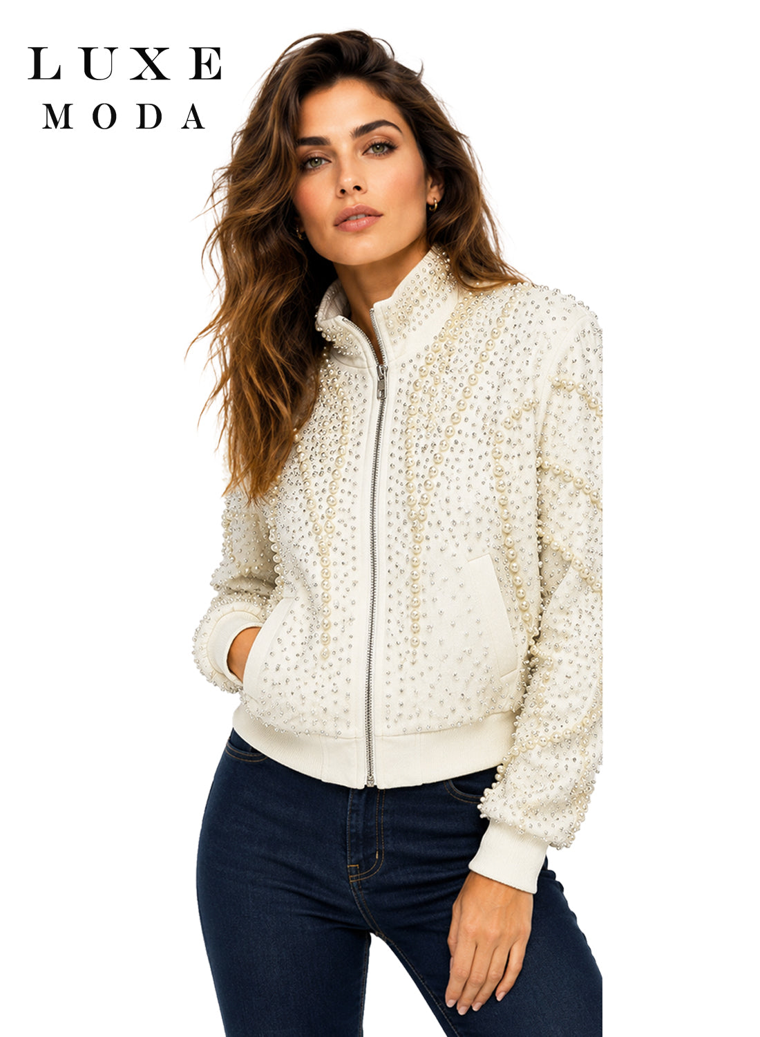 Luxe Moda Jacket, Style LM-572