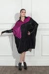 Luxe Moda Style LM-272,1 Pc. Dress,BLACK/WINE
