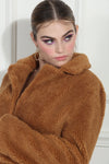 Luxe Moda Style LM-277,1 Pc. Coat,CAMEL
