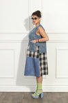 Luxe Moda Style LM-287,1 Pc. Dress,DENIM