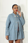 Luxe Moda Style LM-312,1 Pc. Jacket,SKY BLUE
